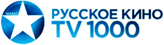 PYCCKOE KNHO TV 1000 VIA SAT logo