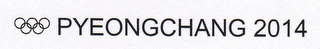 PYEONGCHANG 2014 logo