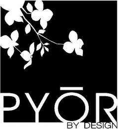 PYOR BY DESIGN logo