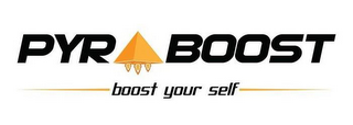 PYRABOOST BOOST YOUR SELF logo