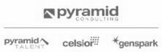 PYRAMID CONSULTING PYRAMID TALENT CELSIOR GENSPARK logo