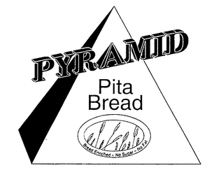 PYRAMID PITA BREAD BREAD ENRICHED - NO SUGAR - NO FAT logo