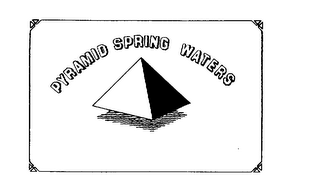 PYRAMID SPRING WATERS logo