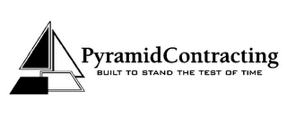 PYRAMIDCONTRACTING BUILT TO STAND THE TEST OF TIME logo