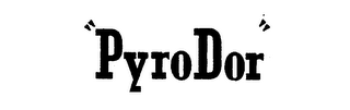 "PYRO DOR" logo