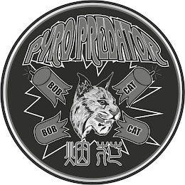 PYRO PREDATOR BOB CAT BOB CAT logo