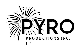 PYRO PRODUCTIONS INC. logo