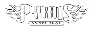 PYROS SMOKE SHOP logo
