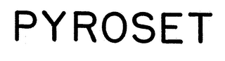 PYROSET logo