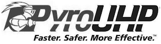 PYROUHP FAST SAFER. MORE EFFECTIVE. logo