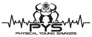 PYS PHYSICAL YOUNG SAVAGES logo