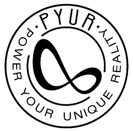 · PYUR · POWER YOUR UNIQUE REALITY logo
