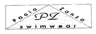 PZ PAOLO ZANZA SWIMWEAR logo