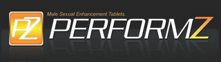 PZ PERFORMZ MALE SEXUAL ENHANCEMENT TABLETS logo