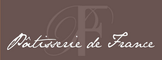 PÂTISSERIE DE FRANCE PF logo