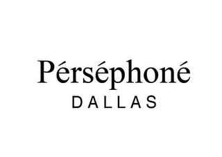 PÉRSÉPHONÉ DALLAS logo
