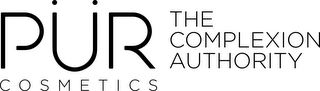 PÜR COSMETICS THE COMPLEXION AUTHORITY logo