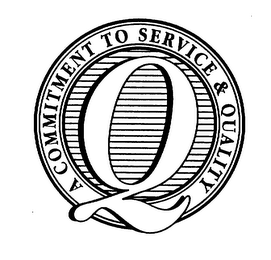 Q A COMMITMENT TO SERVICE & QUALITY logo
