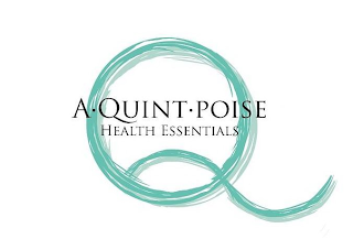 Q A · QUINT · POISE HEALTH ESSENTIALS logo