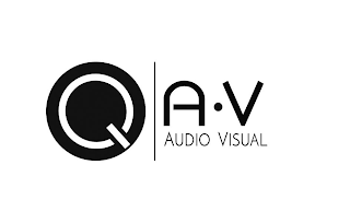 Q A V AUDIO VISUAL logo
