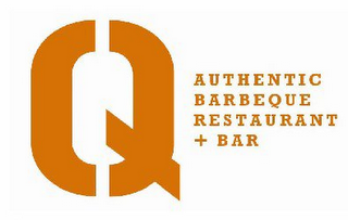 Q AUTHENTIC BARBEQUE RESTAURANT + BAR logo
