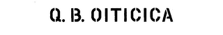 Q. B. OITICICA logo