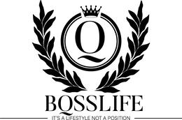 Q BOSSLIFE IT'S A LIFESTYLE NOT A POSITION logo