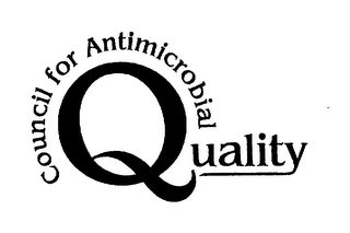 Q CAQ COUNCIL FOR ANTIMICROBIAL QUALITY logo