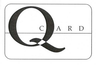 Q CARD logo