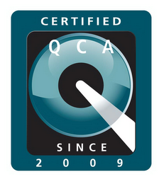 Q CERTIFIED QCA SINCE 2009 logo