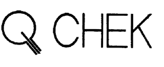 Q CHEK logo