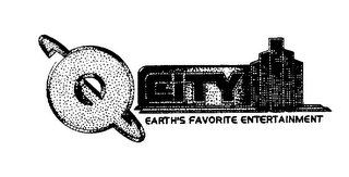 Q CITY EARTH'S FAVORITE ENTERTAINMENT logo