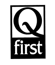 Q FIRST logo