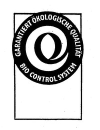 Q GARANTIERT OKOLOGISCHE QUALITAT BIO CONTROL SYSTEM logo