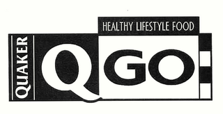 Q GO QUAKER HEALTHY LIFESTYLE FOOD logo