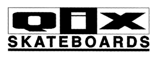 Q I X SKATEBOARDS logo