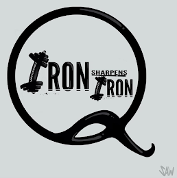 Q IRON SHARPENS IRON SAW logo