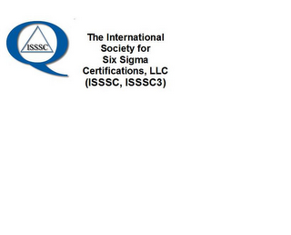 Q ISSSC, ISSSC3, ISSSC3, ISSSC, THE INTERNATIONAL SOCIETY FOR SIX SIGMA CERTIFICATIONS logo
