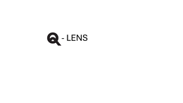 Q- LENS logo