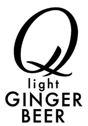 Q LIGHT GINGER BEER logo