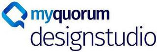 Q MYQUORUM DESIGNSTUDIO logo