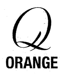 Q ORANGE logo