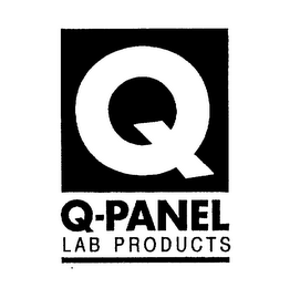 Q Q-PANEL LAB PRODUCTS logo