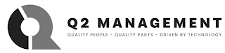 Q Q2 MANAGEMENT QUALITY PEOPLE - QUALITY PARTS - DRIVEN BY TECHNOLOGY logo