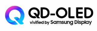 Q QD-OLED VIVIFIED BY SAMSUNG DISPLAY logo