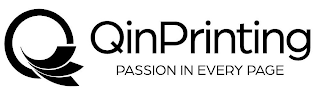 Q QINPRINTING PASSION IN EVERY PAGE logo