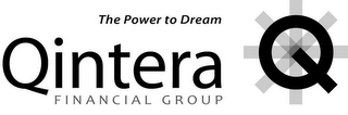 Q QINTERA FINANCIAL GROUP THE POWER TO DREAM logo