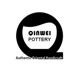 Q QINWEI POTTERY AUTHENTIC ORIENTAL HANDICRAFT logo