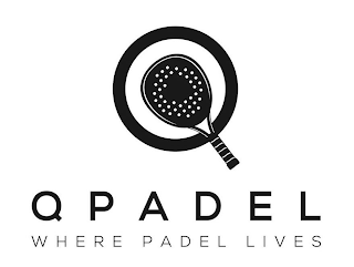 Q   QPADEL   WHERE PADEL LIVES logo