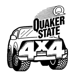 Q QUAKER STATE 4X4 logo
